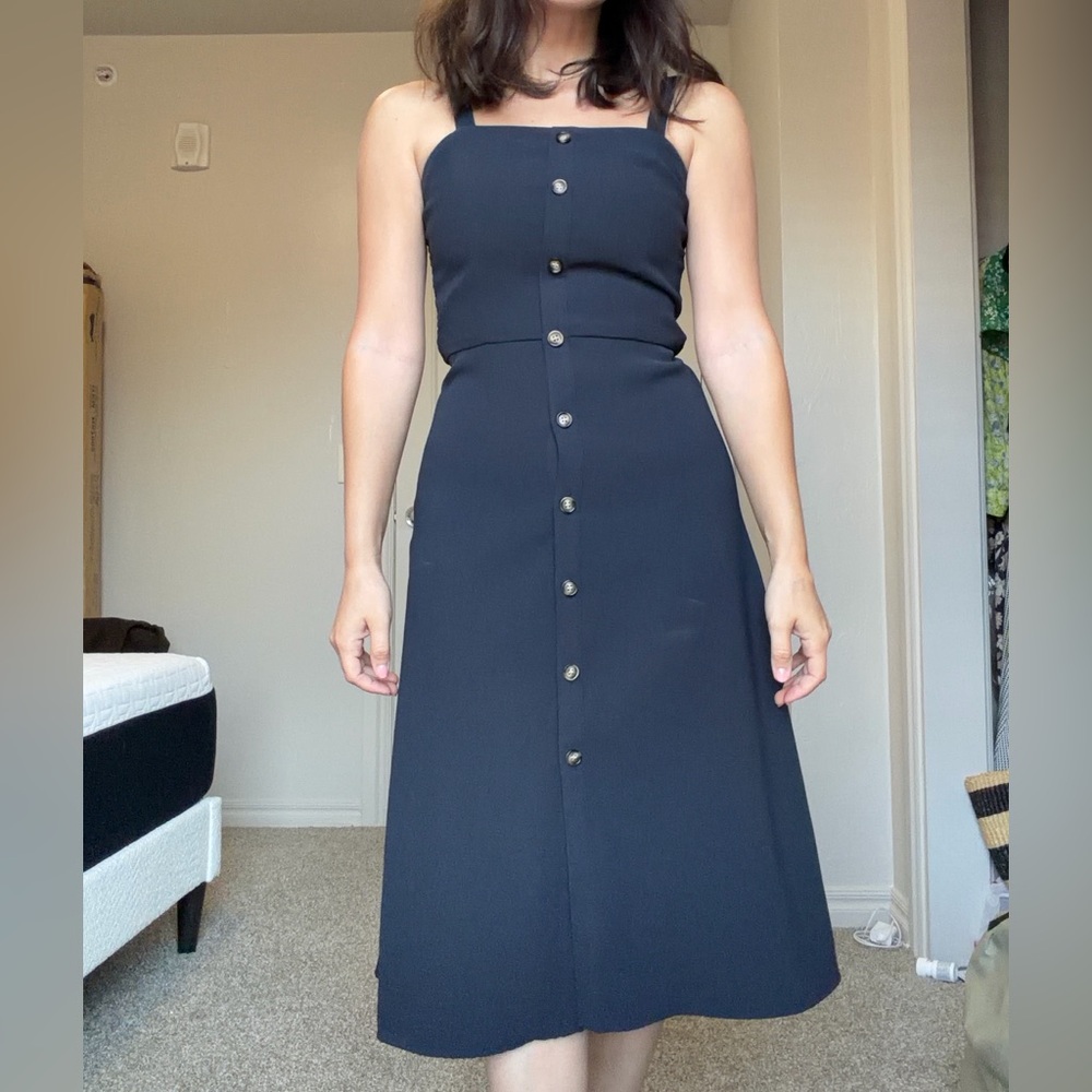 Gianni Bini Black Midi Dress